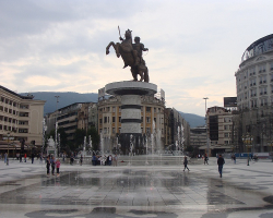 Pomnik Aleksandra Wielkiego w Skopje