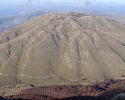 Góry w Parku Narodowym Galiczica